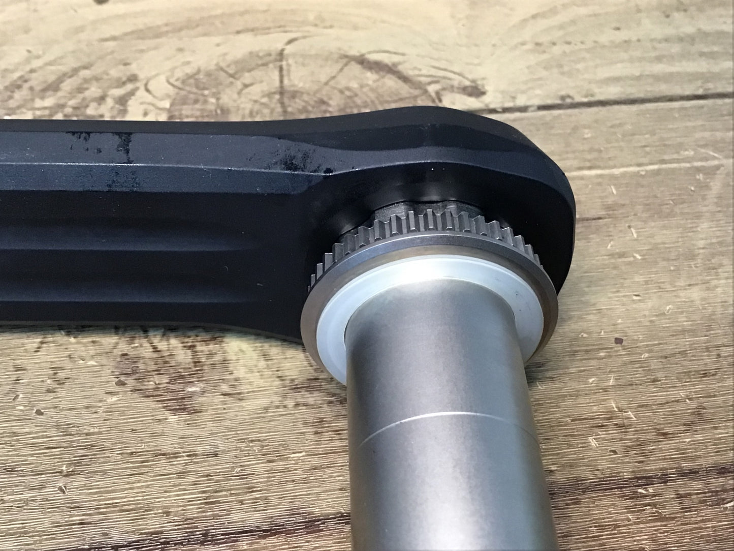 JB180 ローター ROTOR ALDHU24 クランクアーム 165mm 24mm ROAD AXLE付属