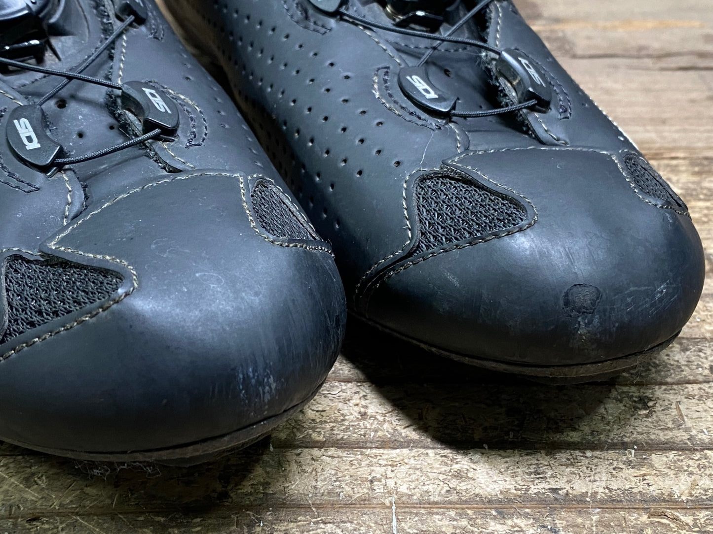 IU307 シディ SIDI shot2 ビンディングシューズ カーボンソール SPD-SL 黒 43.5