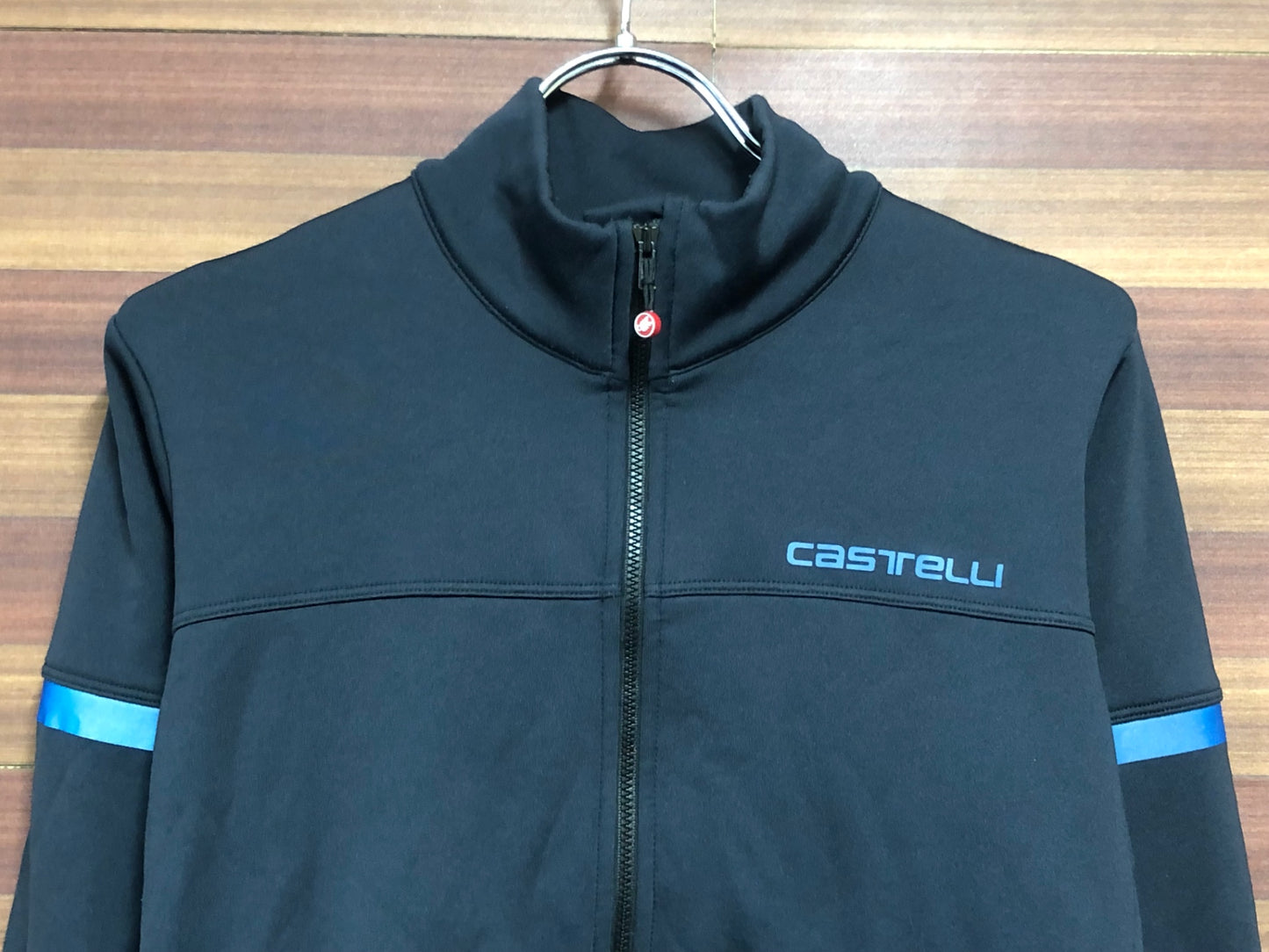 IL281 カステリ CASTELLI 長袖 サイクルジャージ 黒 S 裏起毛