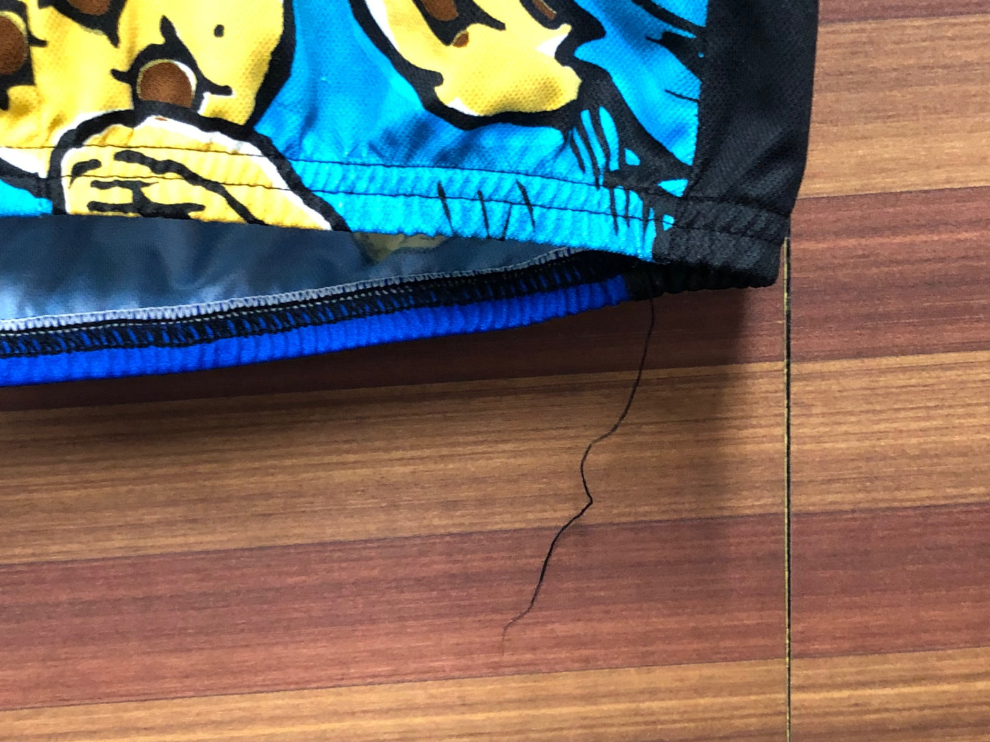 IV186 パールイズミ PEARL iZUMi 半袖 サイクルジャージ 総柄 S セサミストリート ※ほつれ,擦れ