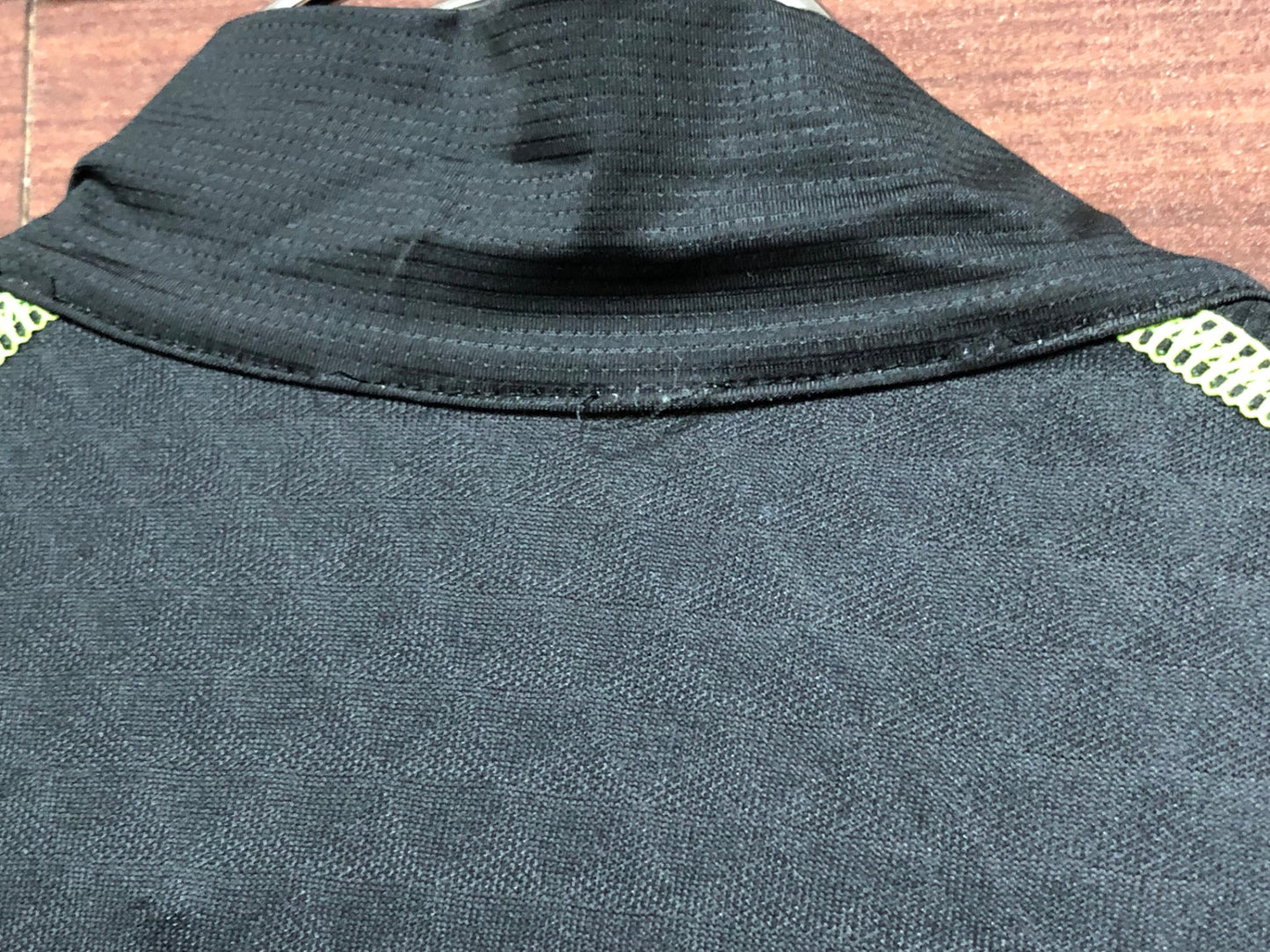 IM218 アレ ALE 半袖 サイクルジャージ 黒 黄 L