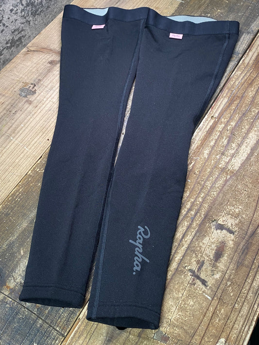 IV236 ラファ Rapha CLASSIC THERMAL LEG Warmers 黒 ピンク