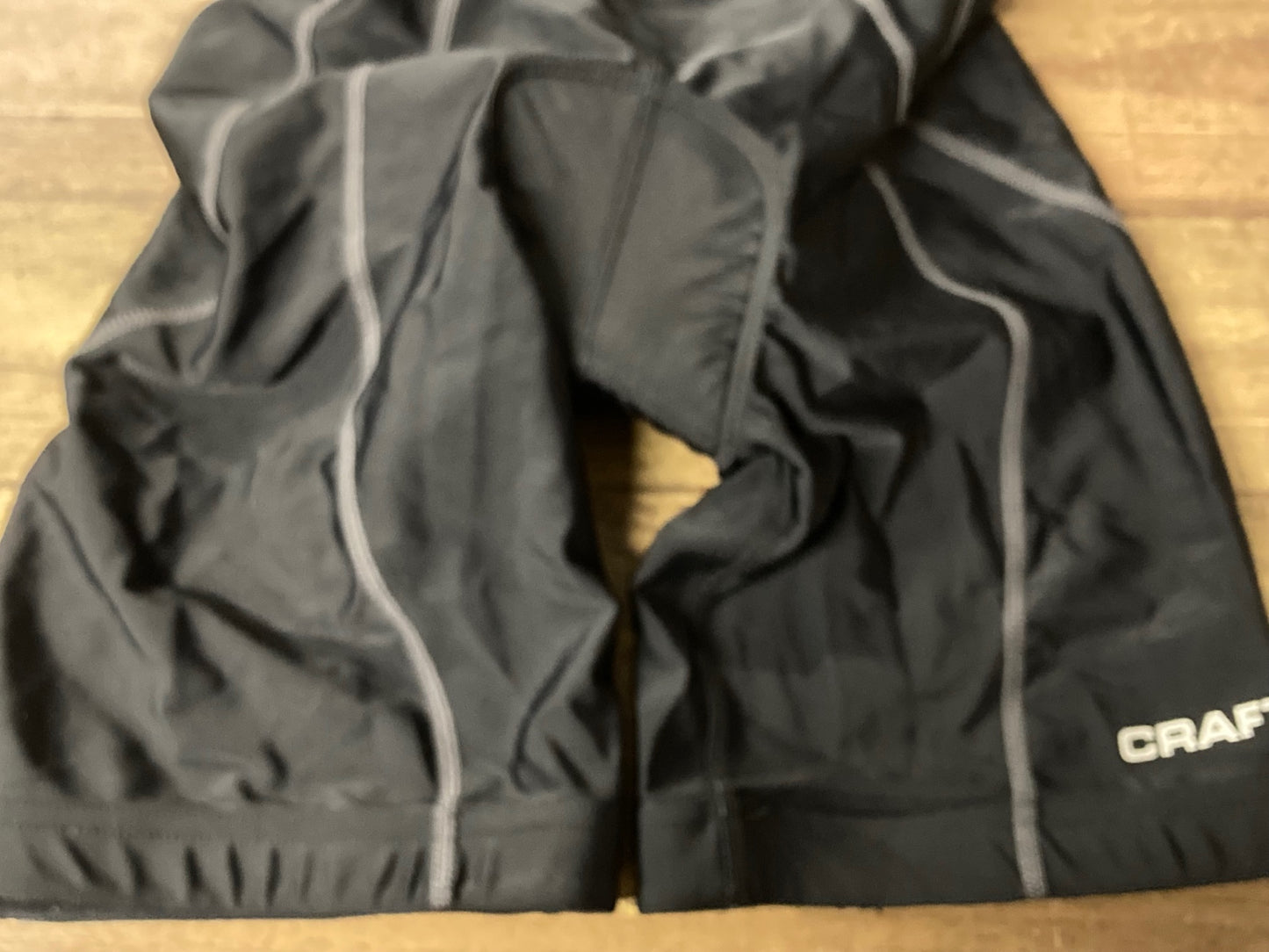 IQ433 クラフト CRAFT ビブショーツ 黒 XS