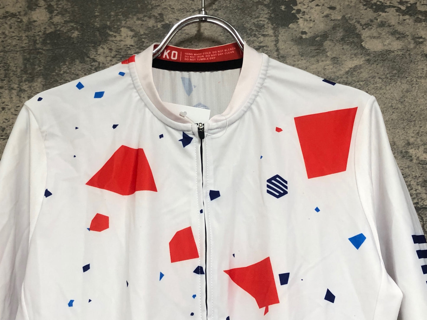 IX279 シロッコ SIROKO 半袖 サイクルジャージ 白 M