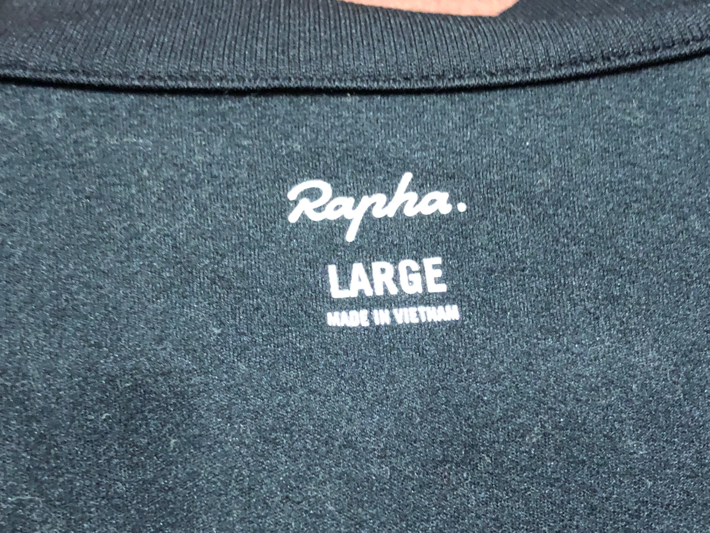 IT553 ラファ Rapha CORE LONG SLEEVE JERSEY 長袖サイクルジャージ 黒 L 裏起毛