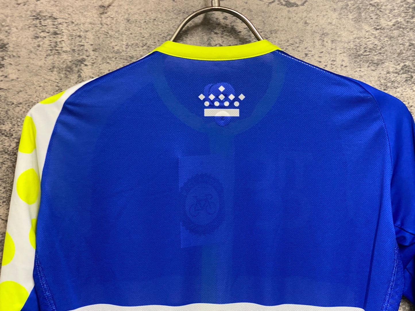 JC321 TICCC 半袖 サイクルジャージ 青白 S