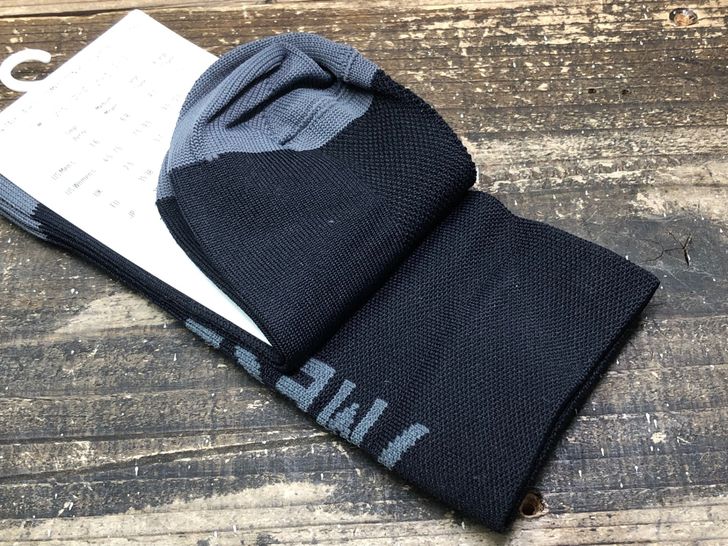 IT828 セブンメッシュ 7MESH Word Sock 6 Unisex サイクルソックス 黒 M