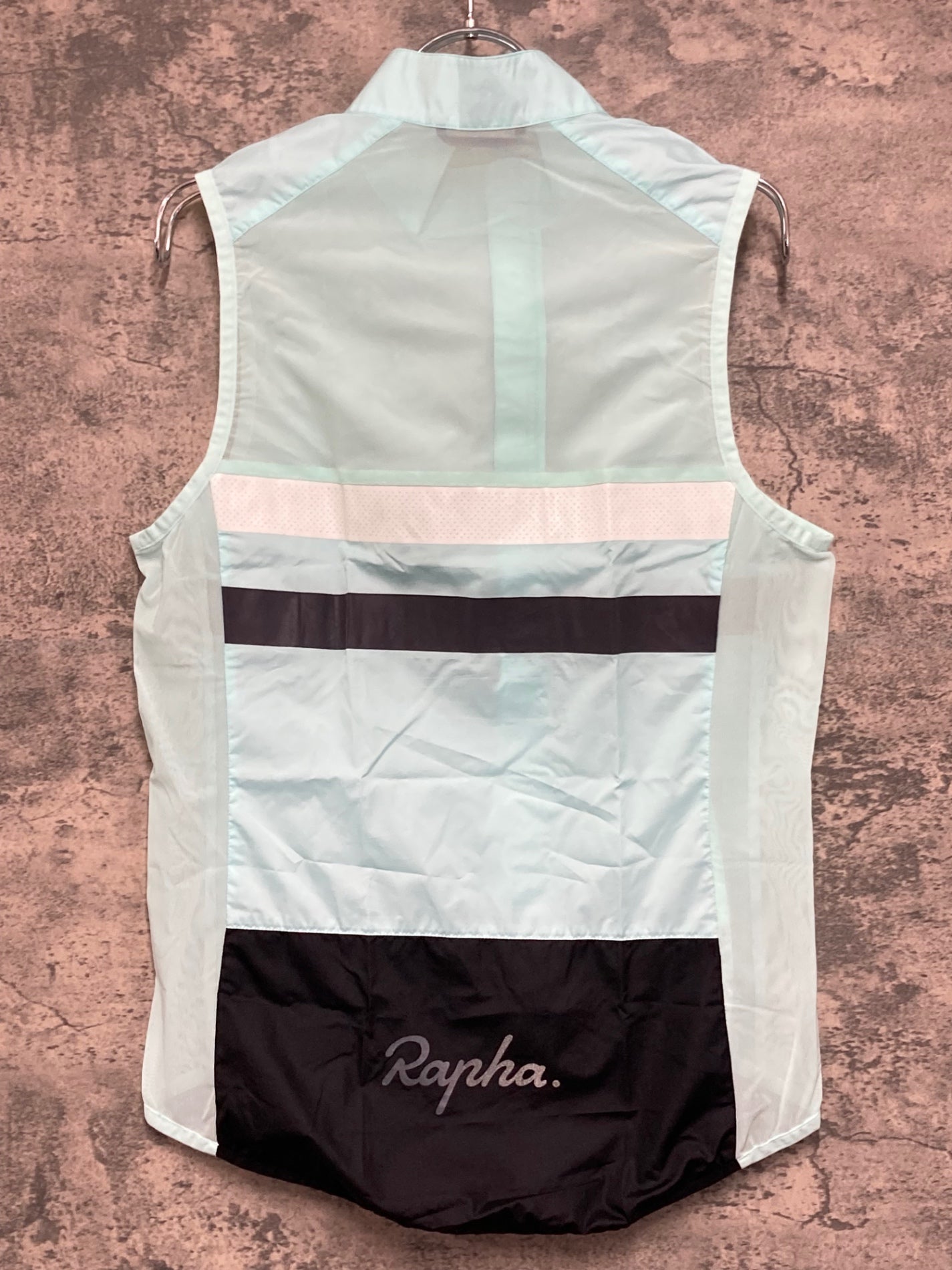 IY111 ラファ Rapha Brevet ジレ サイクルベスト S ミントグリーン
