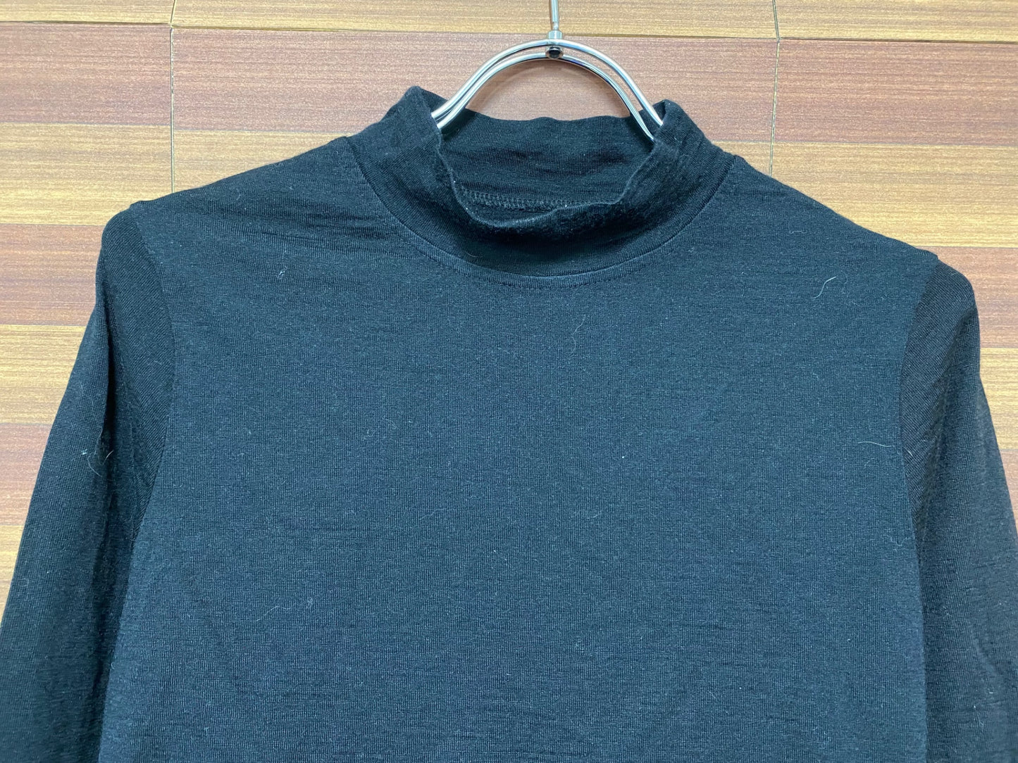 IN940 トーキョーウィールズ TOKYOWheels 長袖 ベースレイヤー 黒 ※サイズ不明、動物の毛