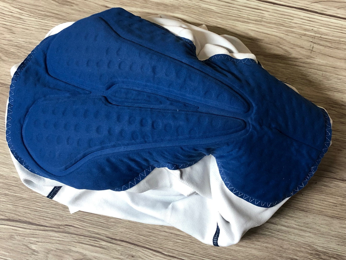 IY631 パンダーニ Pandani ビブタイツ 白 L 裏起毛 ※汚れ