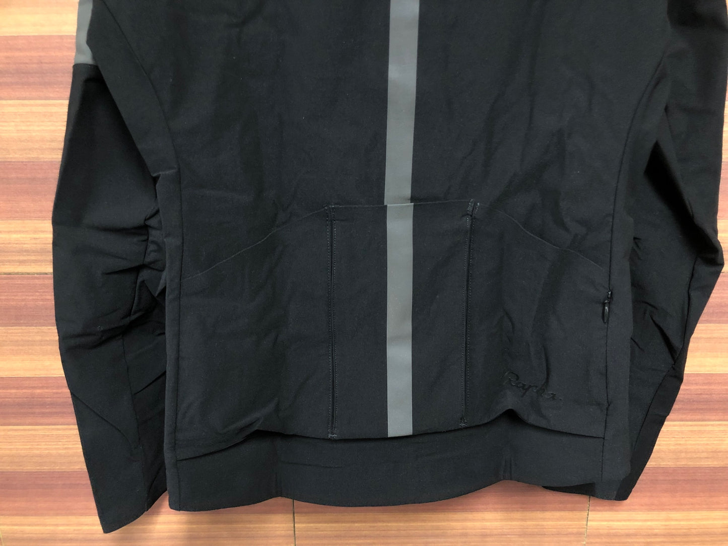 IT318 ラファ Rapha WOMEN'S SOUPLESSE SHADOW JERSEY 長袖 サイクルジャージ 黒 S 裏起毛