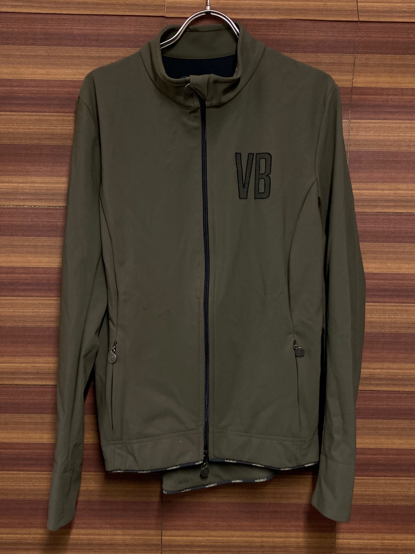 IR079 ヴェロビチ velobici Alfred JACKET 長袖 サイクルジャケット ブラウン カーキ  2