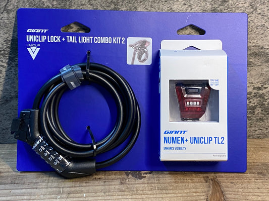 IV817 ジャイアント GIANT UNICLIP LOCK TAIL LIGHT COMBO KIT 2 チェーンロック テールライト