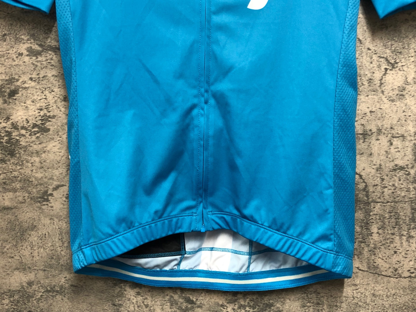 JC817 ラファ Rapha MEN'S REPLICA JERSEY 半袖 サイクルジャージ 白 水色 M TEAM sky