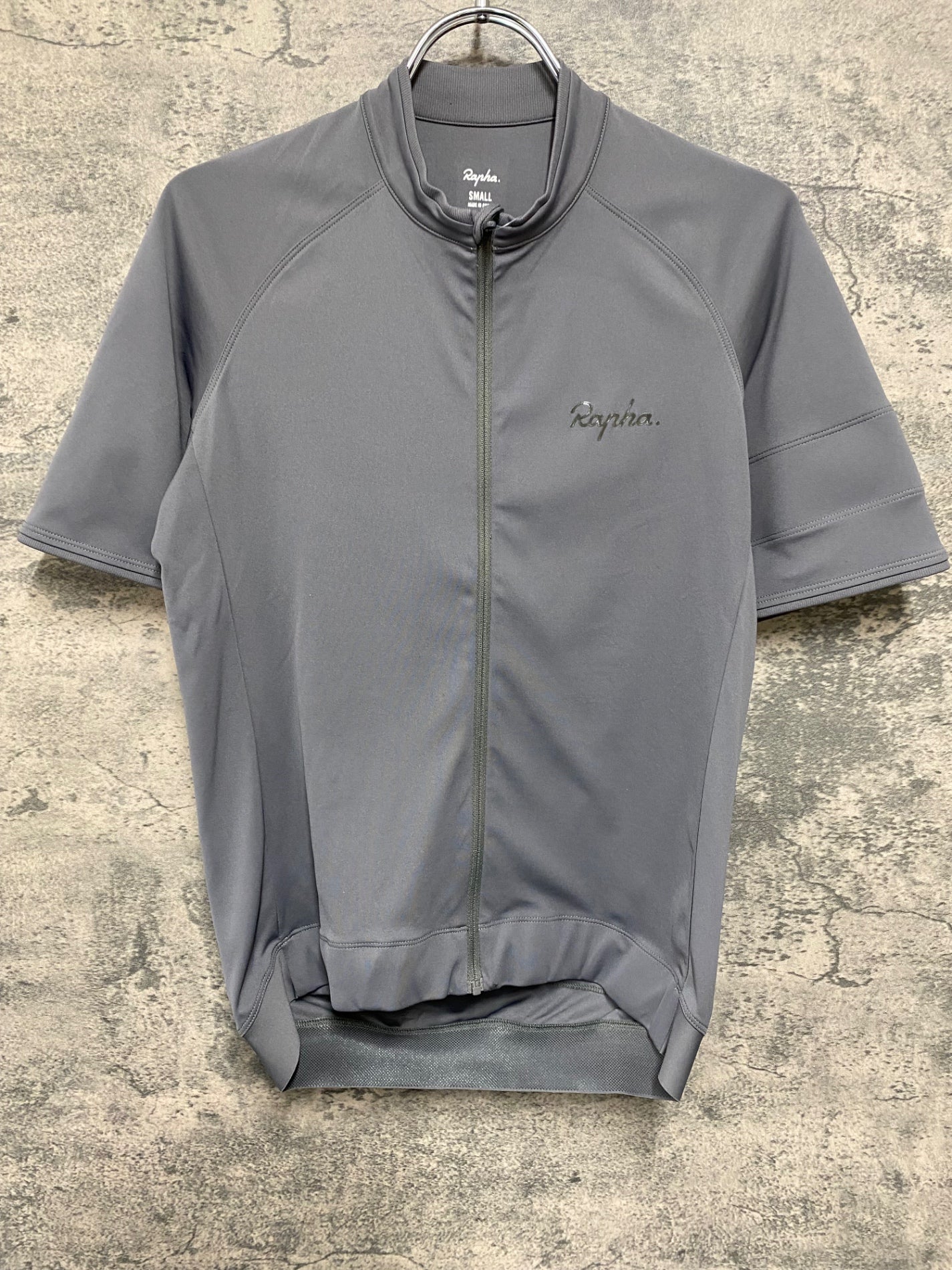 IV505 ラファ Rapha MEN'S SHORT SLEEVE CORE JERSEY 半袖 サイクルジャージ グレー S
