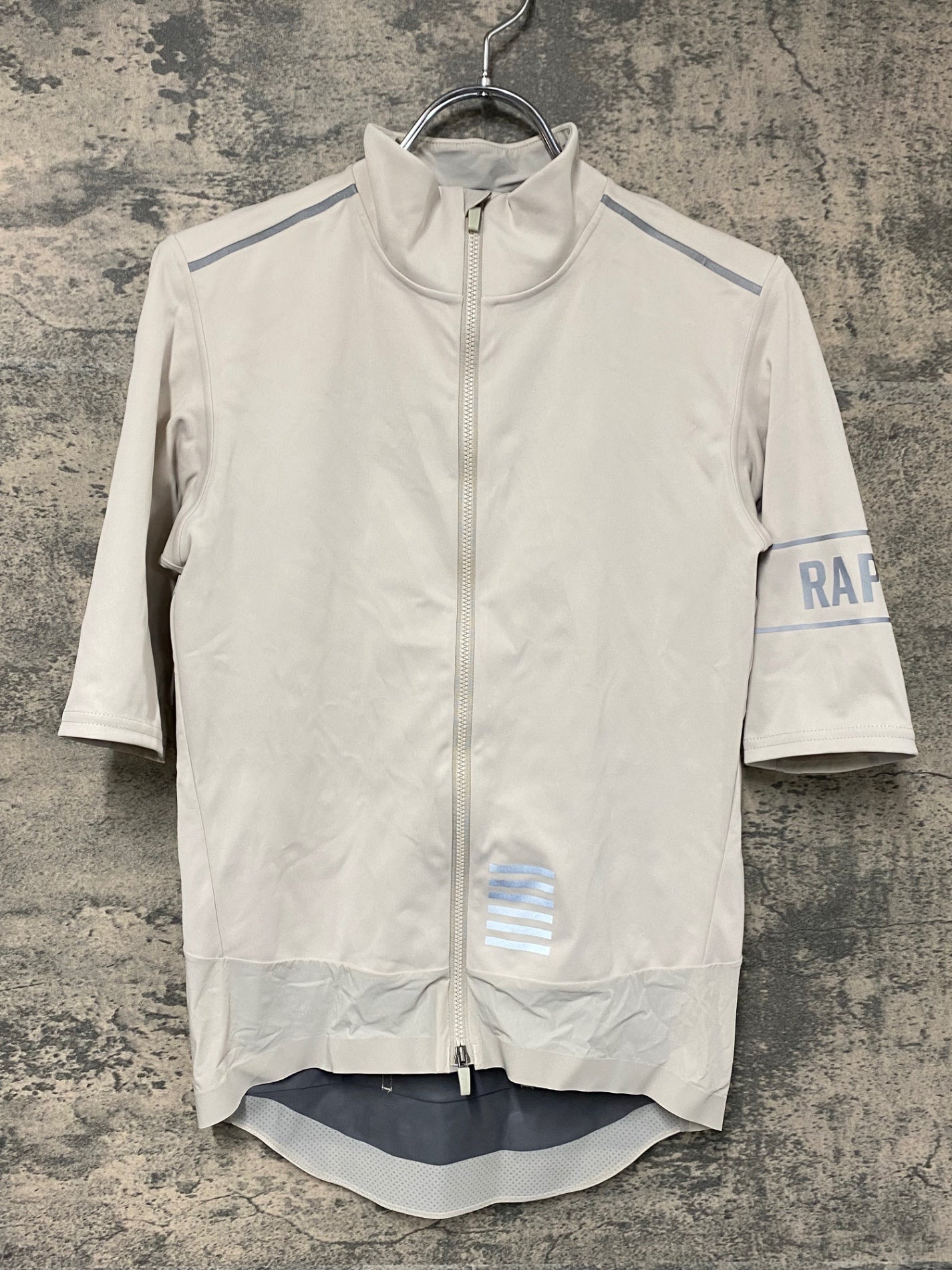 JA802 ラファ Rapha MEN'S PRO TEAM WINDSTOPPER JERSEY 半袖 サイクルジャージ 白 M GORE-TEX INFINIUM