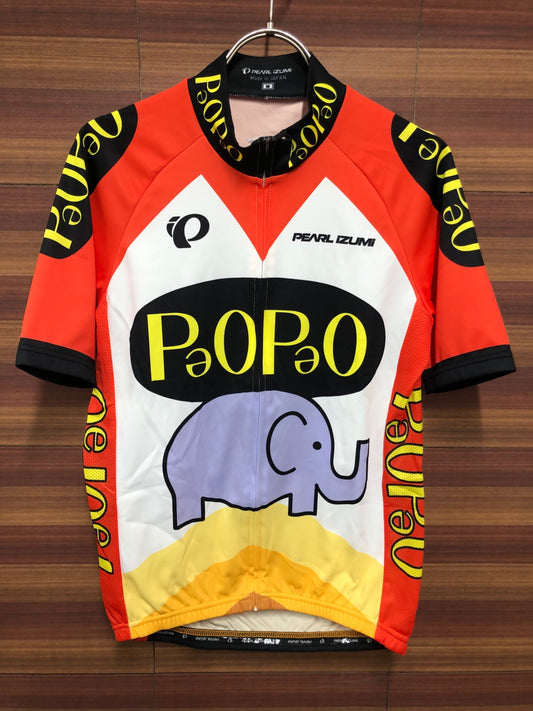 IP643 パールイズミ PEARL IZUMI PAOPAO 半袖 サイクルジャージ 白 Mサイズ