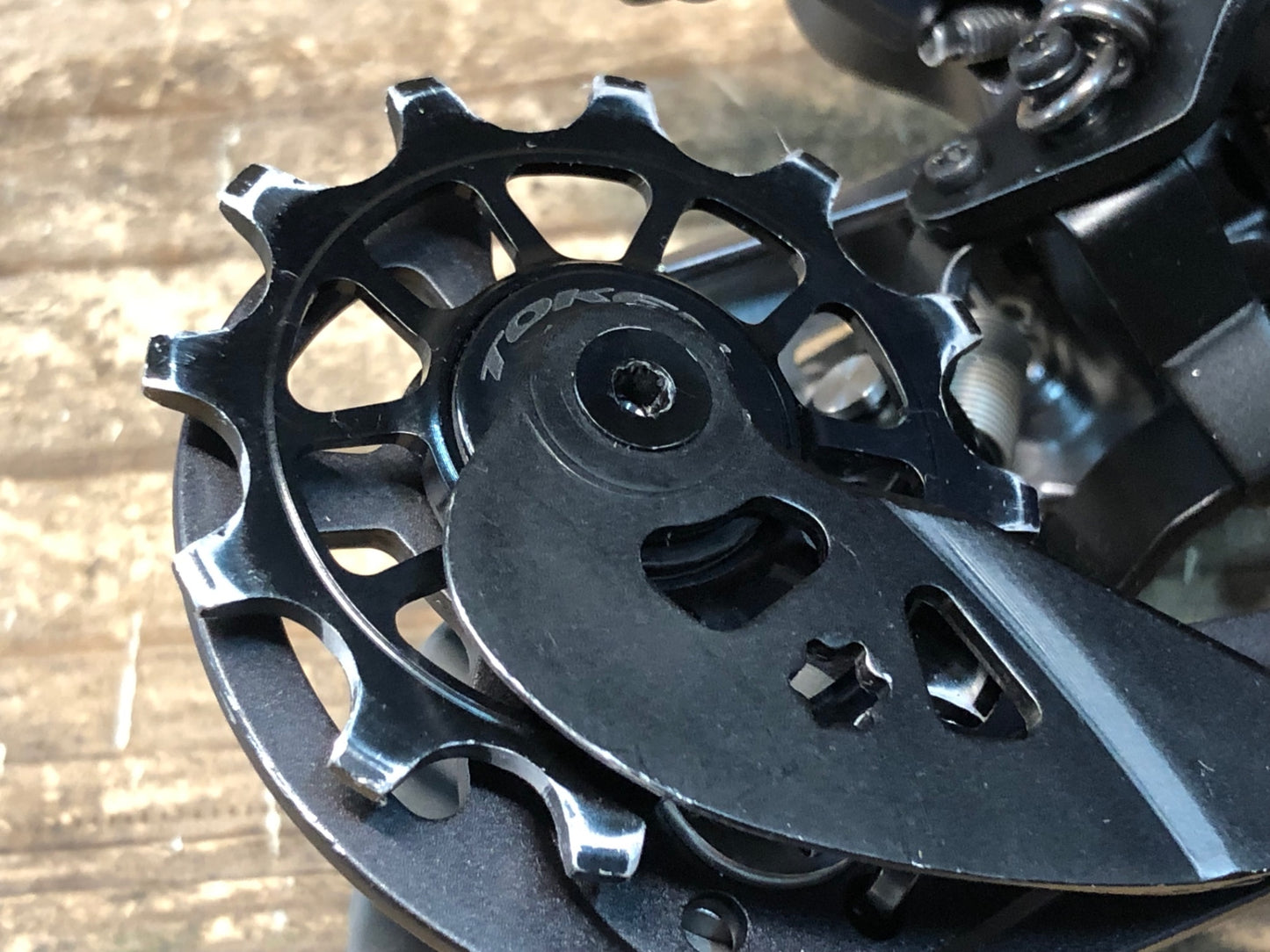 IS965 シマノ SHIMANO GRX RD-RX817 リアディレイラー 11S Di2 電動 動作確認済 ※TOKENプーリー