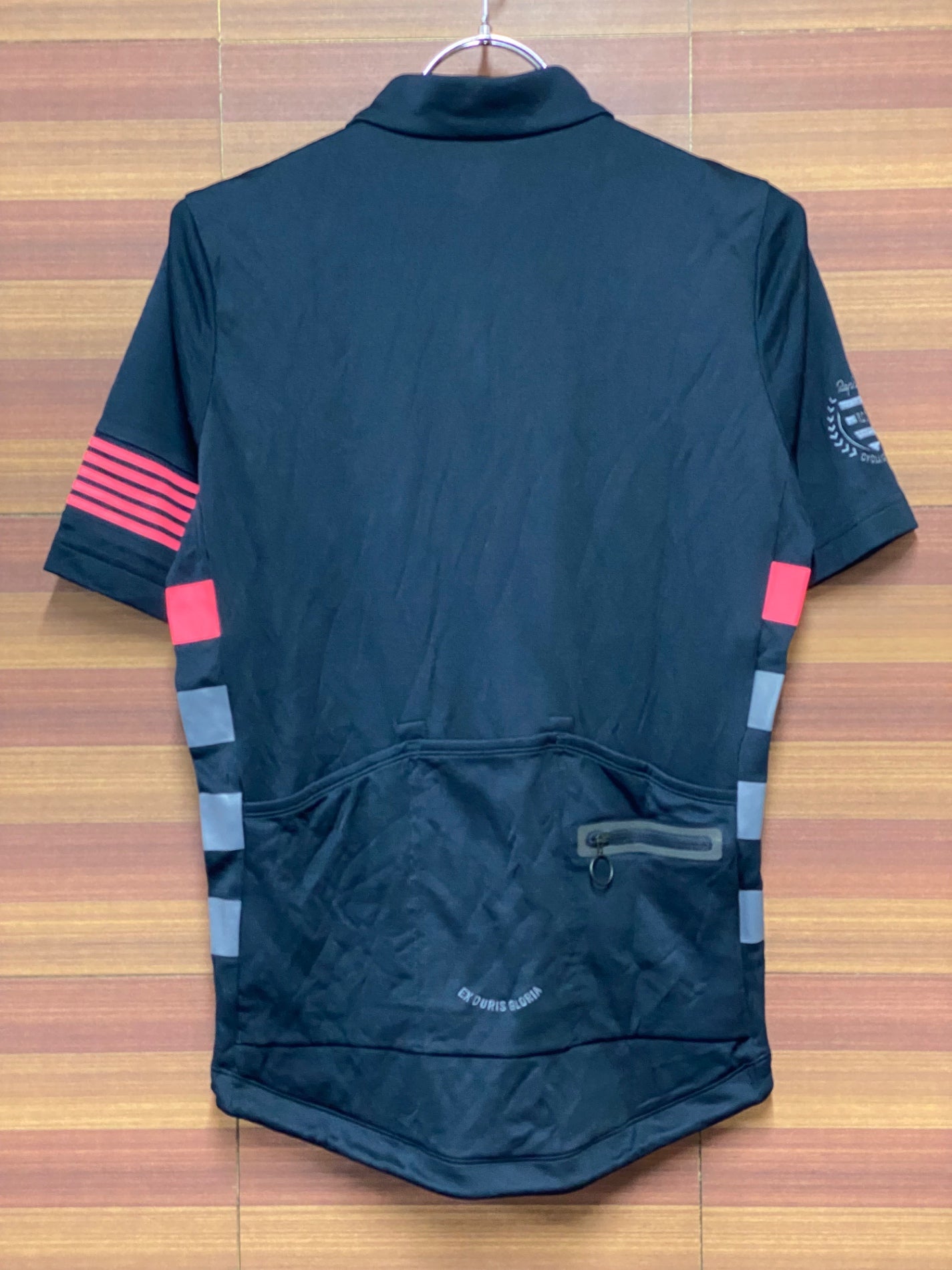 IH939 ラファ Rapha クラシックジャージ RCC CLASSIC JERSEY 半袖 サイクルジャージ S 黒ピンク