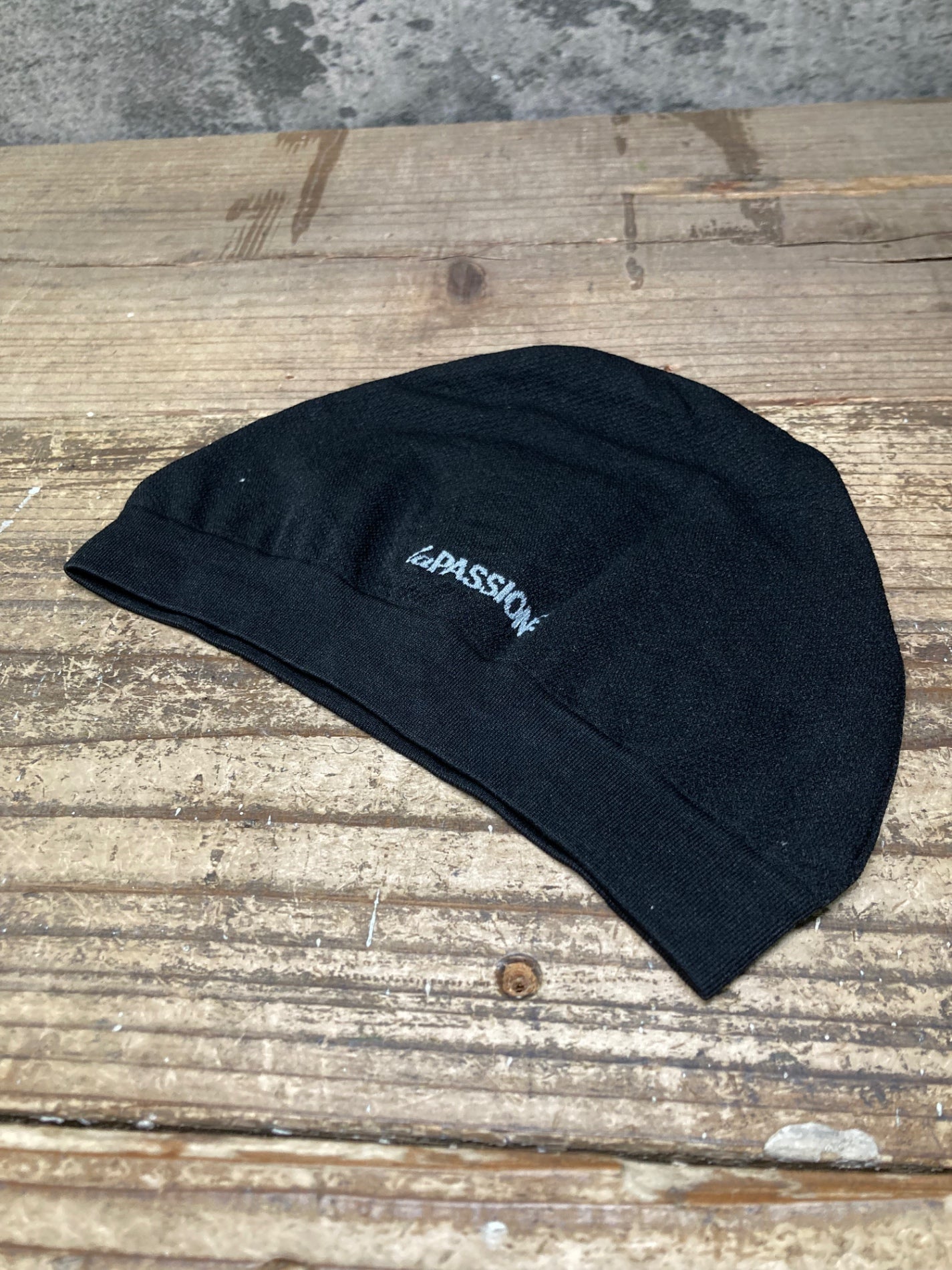 JA105 ラパッション la PASSION SUMMER CUP サイクルキャップ ビーニ― 黒 OS