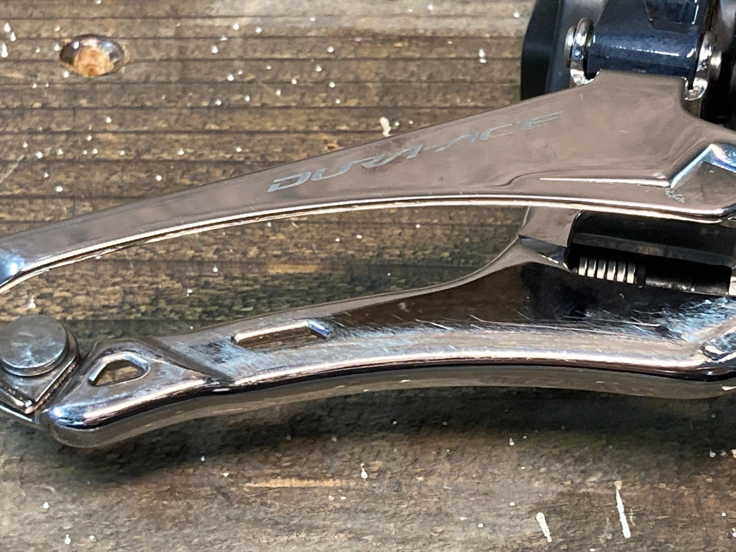 IO068 シマノ SHIMANO デュラエース DURA-ACE FD-R9150 直付 フロントディレイラー 2s Di2 電動 動作確認済