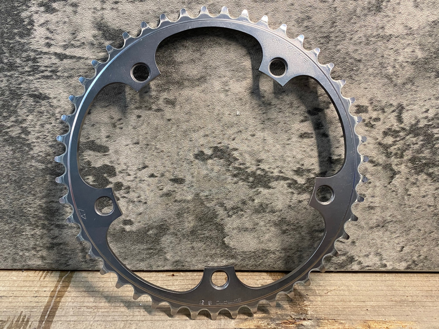 IP837 シマノ SHIMANO デュラエース DURA-ACE NJS チェーンリング 47T PCD144 トラック 厚歯