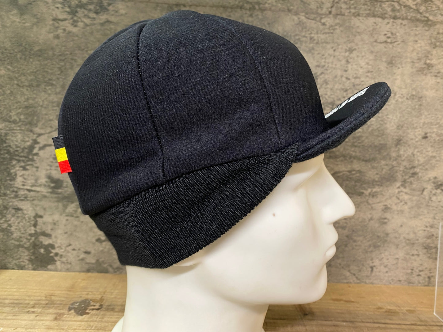 JC068 プロトンドパリ Peloton de Paris Hiver Cap ウインターキャップ 黒 ワンサイズ