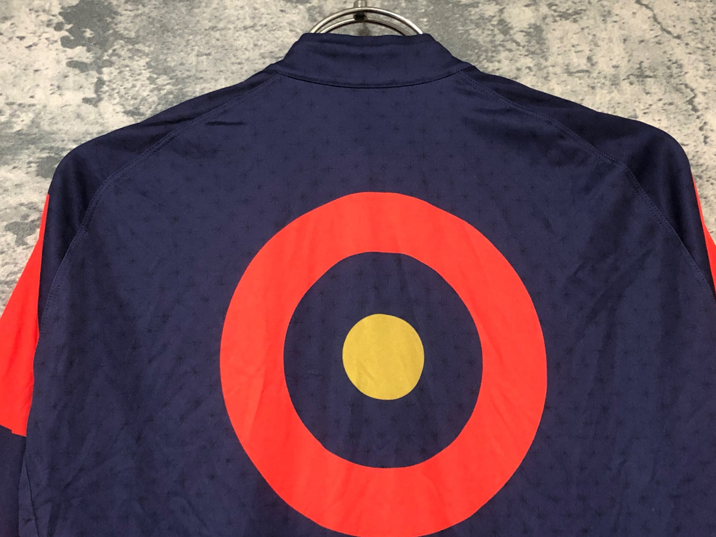 IW742 ラファ Rapha CORE JERSEY 半袖 サイクルジャージ 紺 赤 M TEAM sky WIGGINS