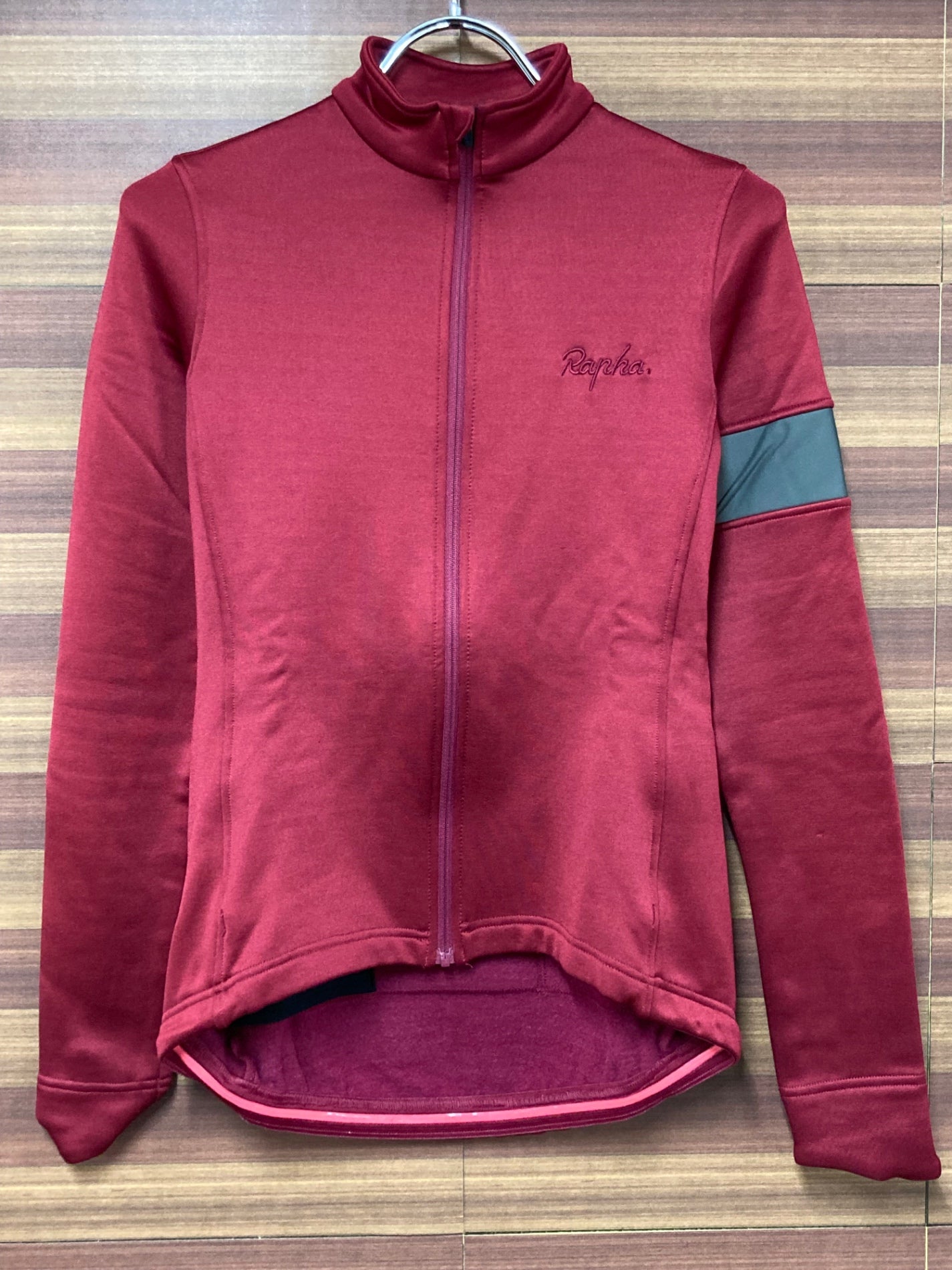 HU385 ラファ RAPHA WOMEN’S WINTER JEASEY 長袖 サイクルジャージ 赤 XS 裏起毛