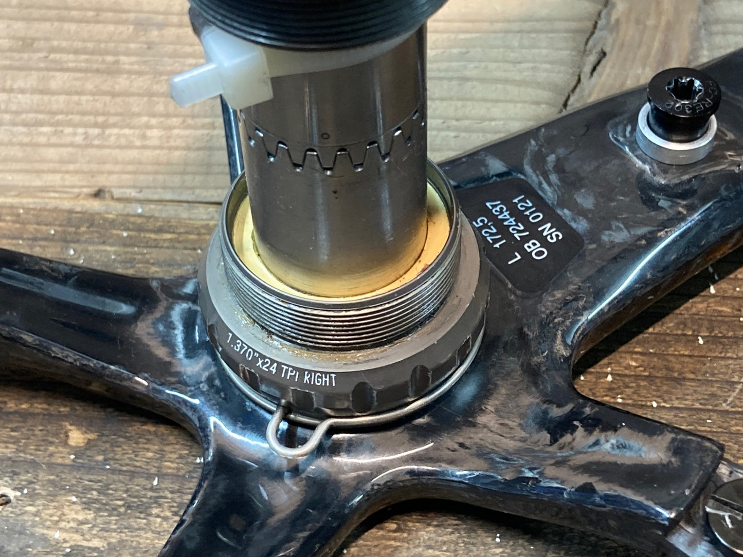 IN137 カンパニョーロ CAMPAGNOLO コーラス CHORUS 11S 5H クランクアーム 172.5mm PCD135 JIS規格BB付