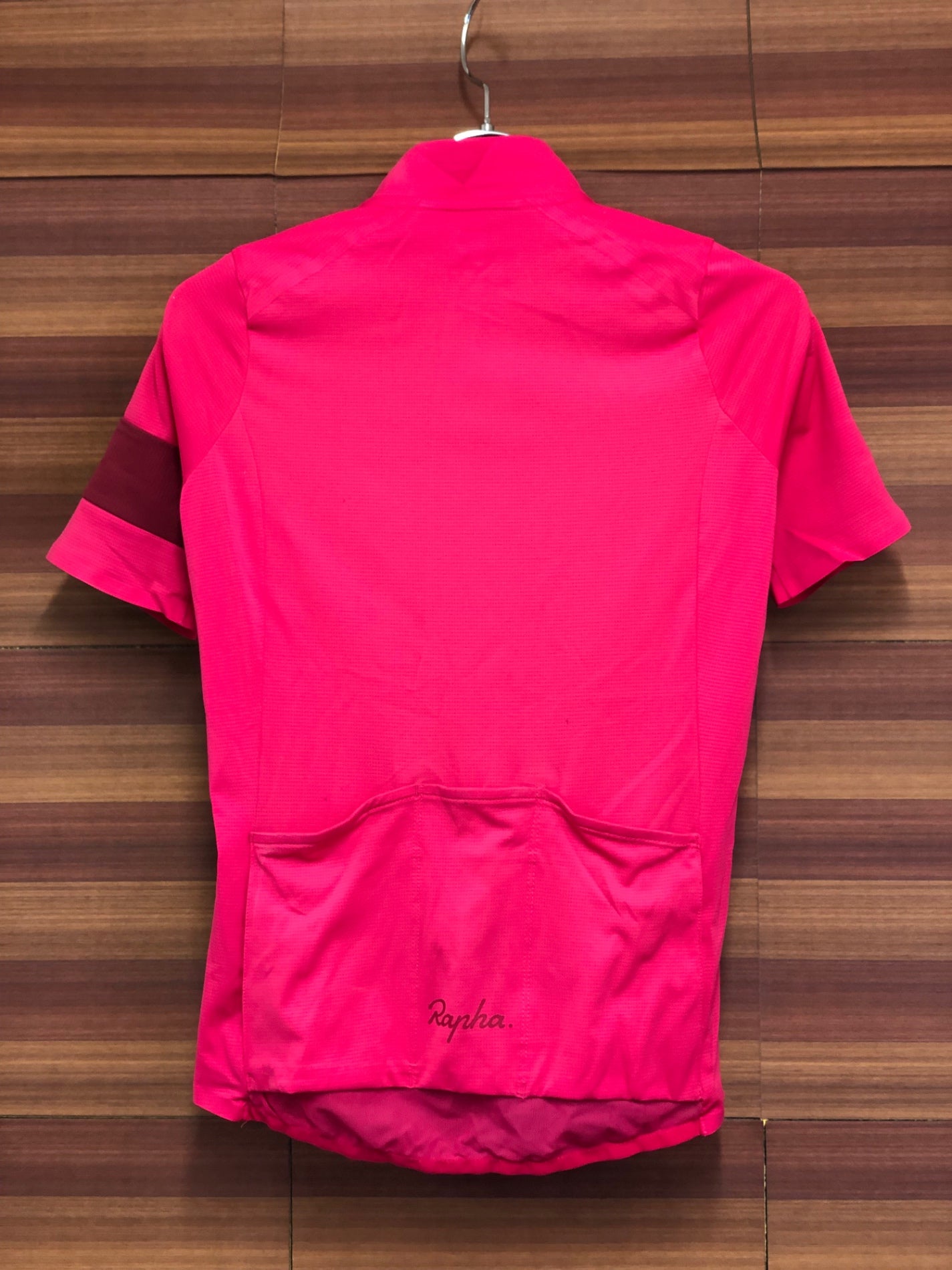 IR208 ラファ Rapha WOMEN'S CLASSIC FLYWEIGHT JERSEY 半袖サイクルジャージ ピンク XS レディース