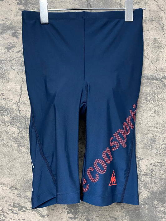 JB477 ルコックスポルティフ le coq sportif レーサーパンツ 紺 M