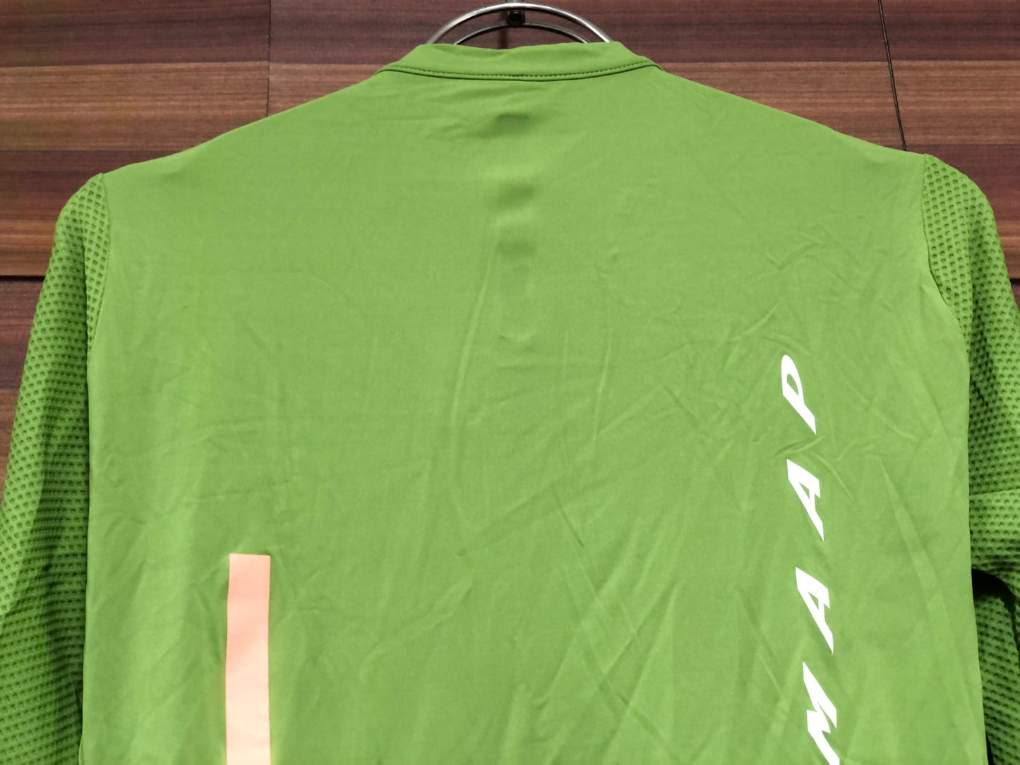 IT035 マープ MAAP PRO FIT JERSEY 長袖 サイクルジャージ 緑 M