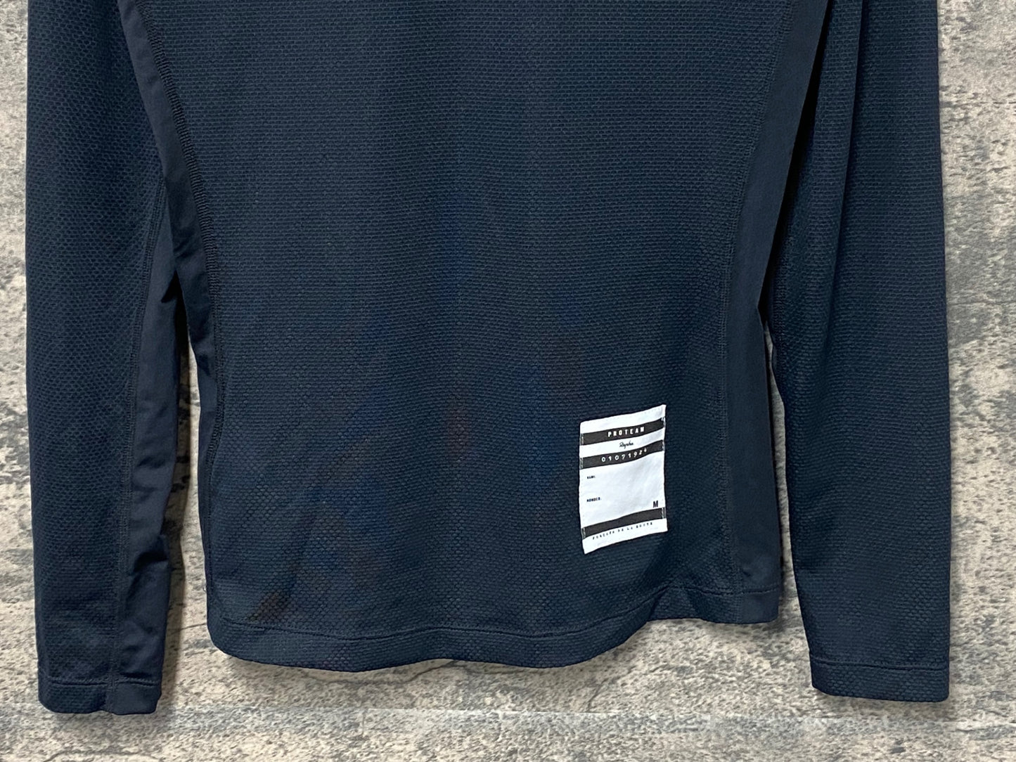 JC618 ラファ Rapha PRO TEAM BASE LAYER LONG SLEEVE 長袖 ベースレイヤー 黒 M