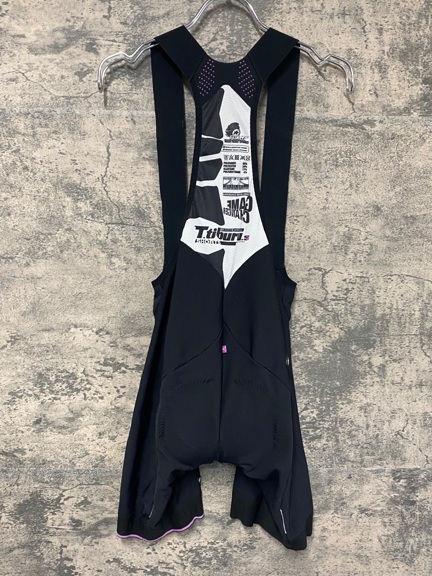 JA406 アソス assos T.tiburu.s ビブショーツ 黒 M ※パッド擦れ、汚れ