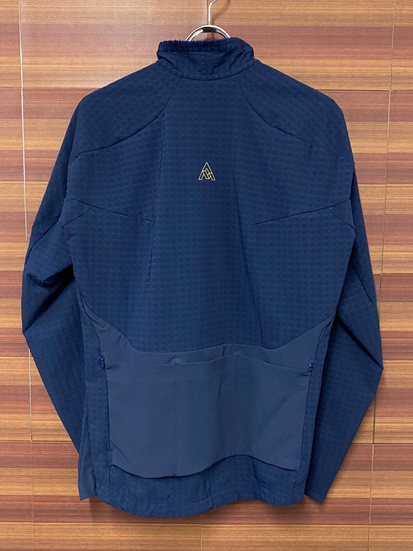 IS677 セブンメッシュ 7MESH 長袖 サイクルジャケット 中綿 青 M