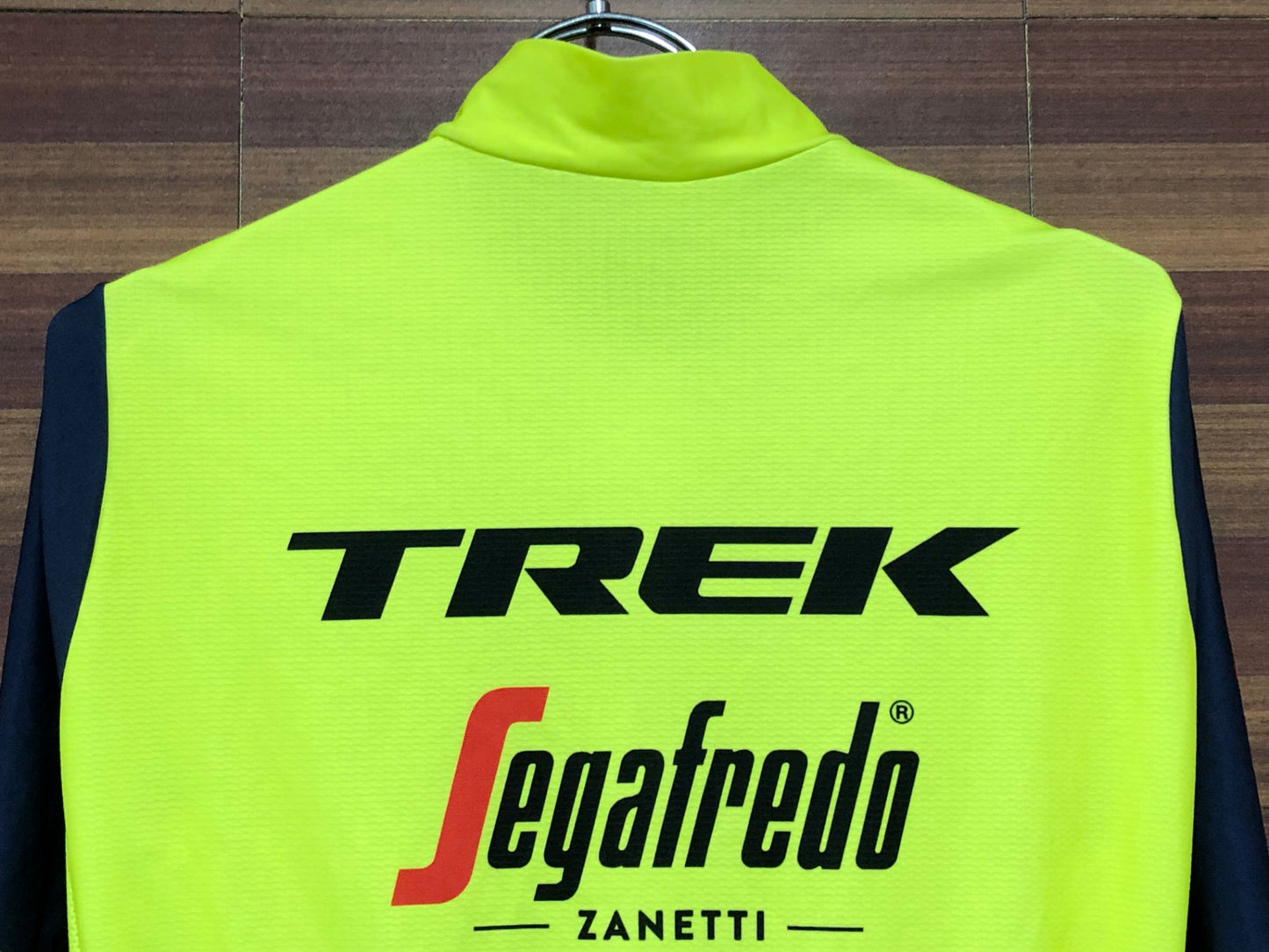 II698 サンティーニ SANTINI サイクルジャージ 半袖 S 黄 TREK Segafredo