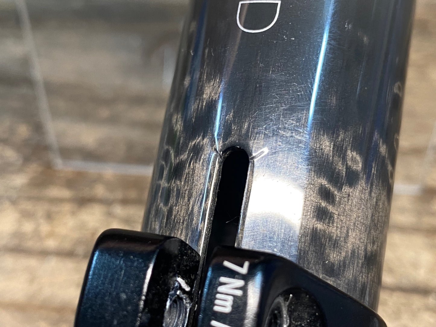 IF275 ボントレガー BONTRAGER Ride Tuned シートマストキャップ 真円レール カーボン ※クランプボルト欠品