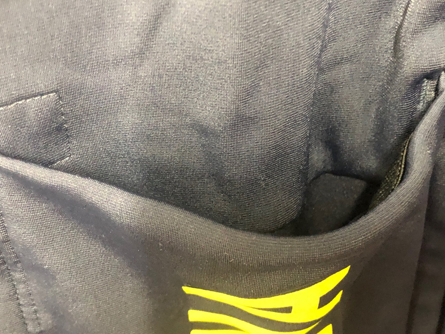 IV164 ラファ Rapha PRO TEAM TRAINING JERSEY 長袖 サイクルジャケット 濃紺 M 裏起毛