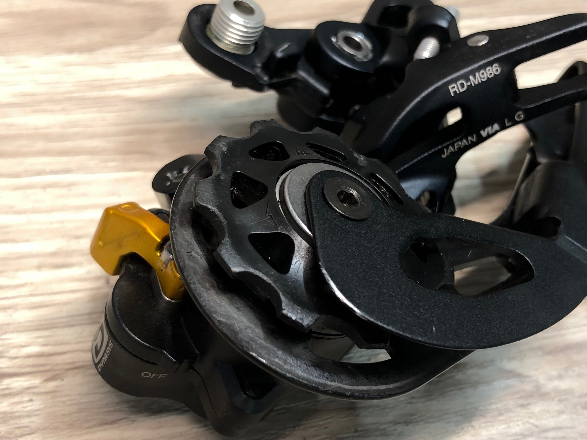 IU072 シマノ Shimano XTR RD-M986 リアディレイラー 10s – BICI