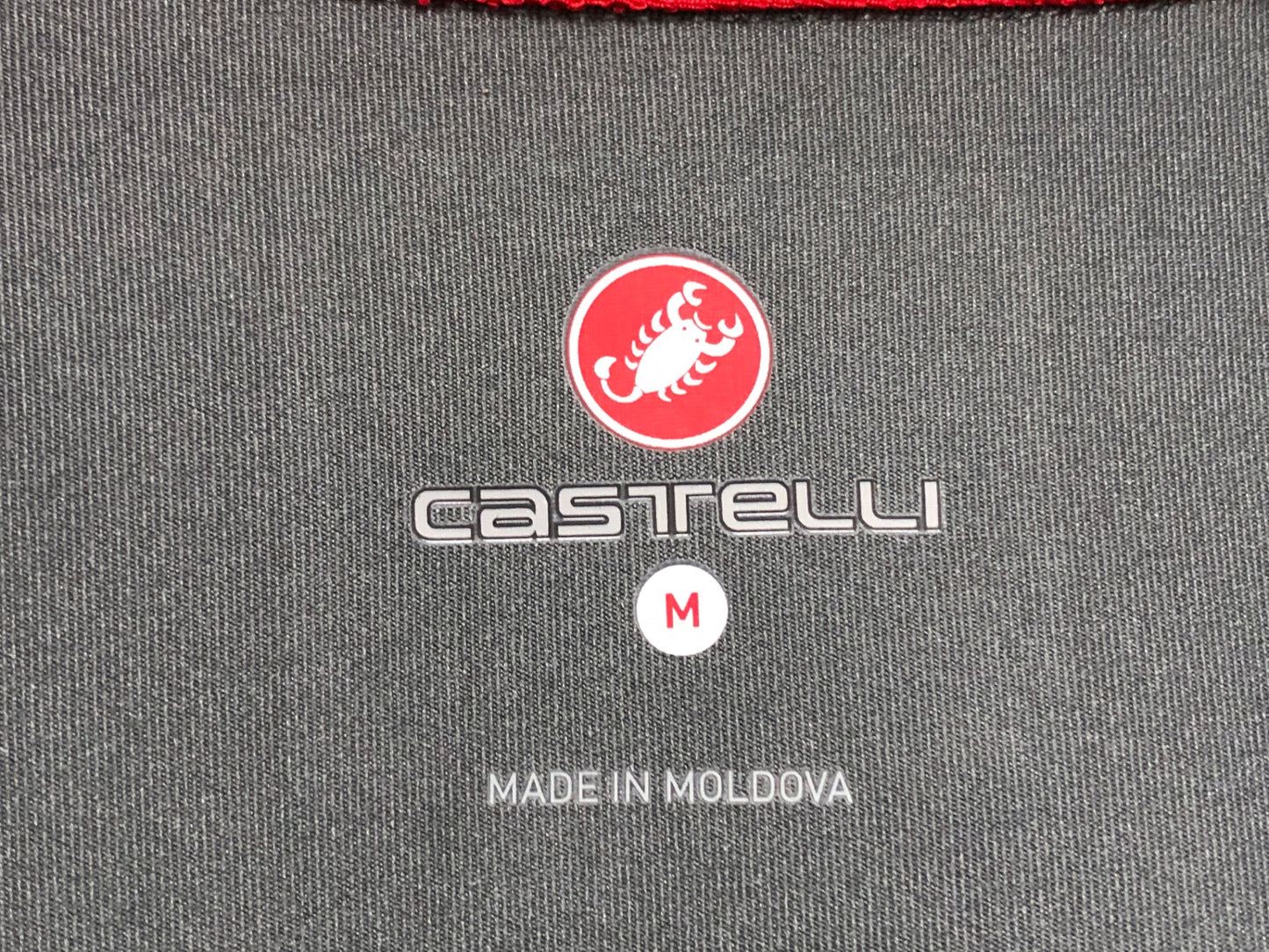 IT951 カステリ CASTELLI 半袖 サイクルジャージ ROSSO CORSA グレー M