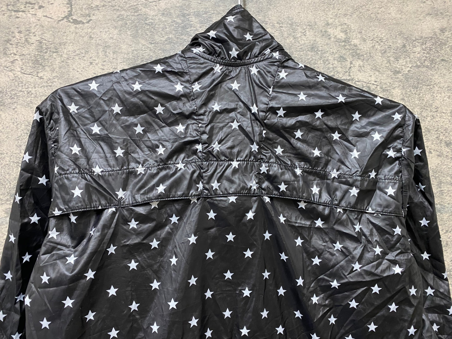 IZ425 ドットアウト DOTOUT 長袖 ウィンドブレーカー 黒 星 レディース M