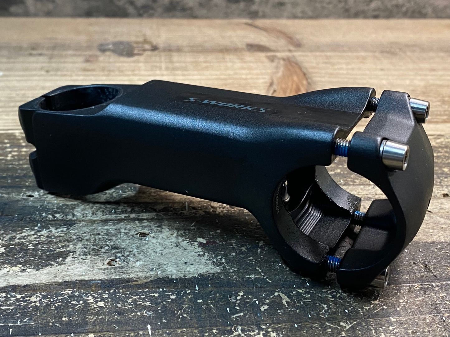IN587 スペシャライズド SPECIALIZED エスワークス S-WORKS ターマック TARMAC STEM アルミ ステム 100mm 6° 黒