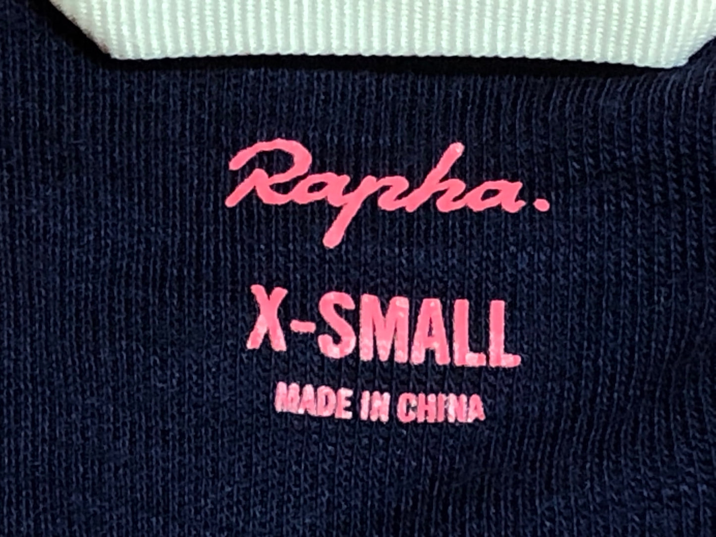 IO921 ラファ Rapha WOMEN'S SHORT SLEEVE BREVET JERSEY 半袖 サイクルジャージ 濃紺 XS レディース