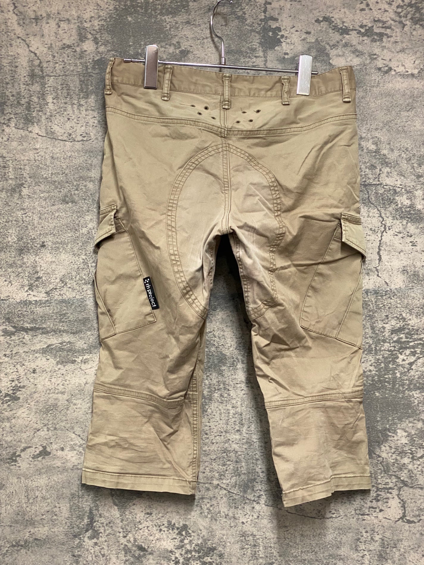 JA355 リンプロジェクト rinproject サイクルトラウザー 5分丈 サイクルパンツ M ベージュ