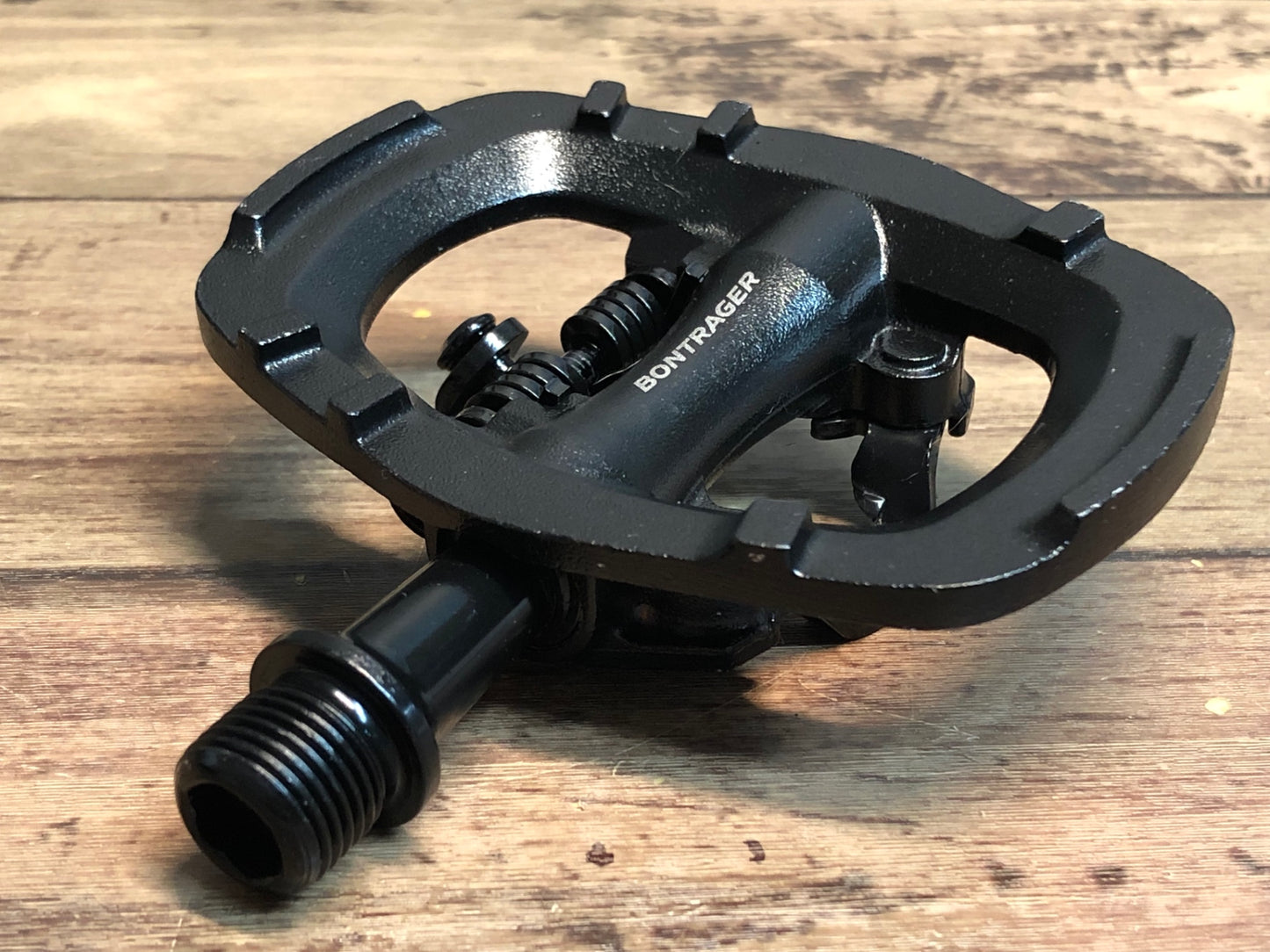 IN688 ボントレガー BONTRAGER 片面 ビンディングペダル SPD 黒