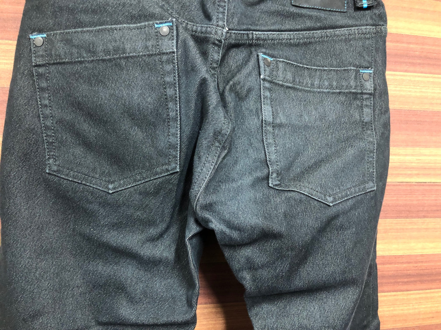 IO150 ラファ Rapha JEANS ジーンズ 黒 32 TEAM SKY