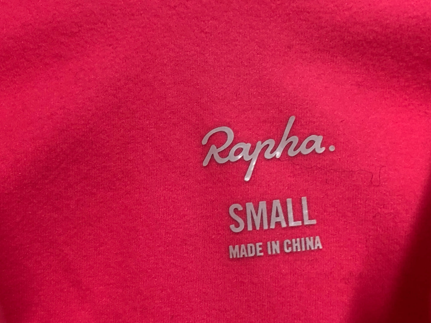 IE446 ラファ Rapha WOMEN'S LONG SLEEVE CORE JERSEY 長袖 サイクルジャージ ピンク S 裏起毛