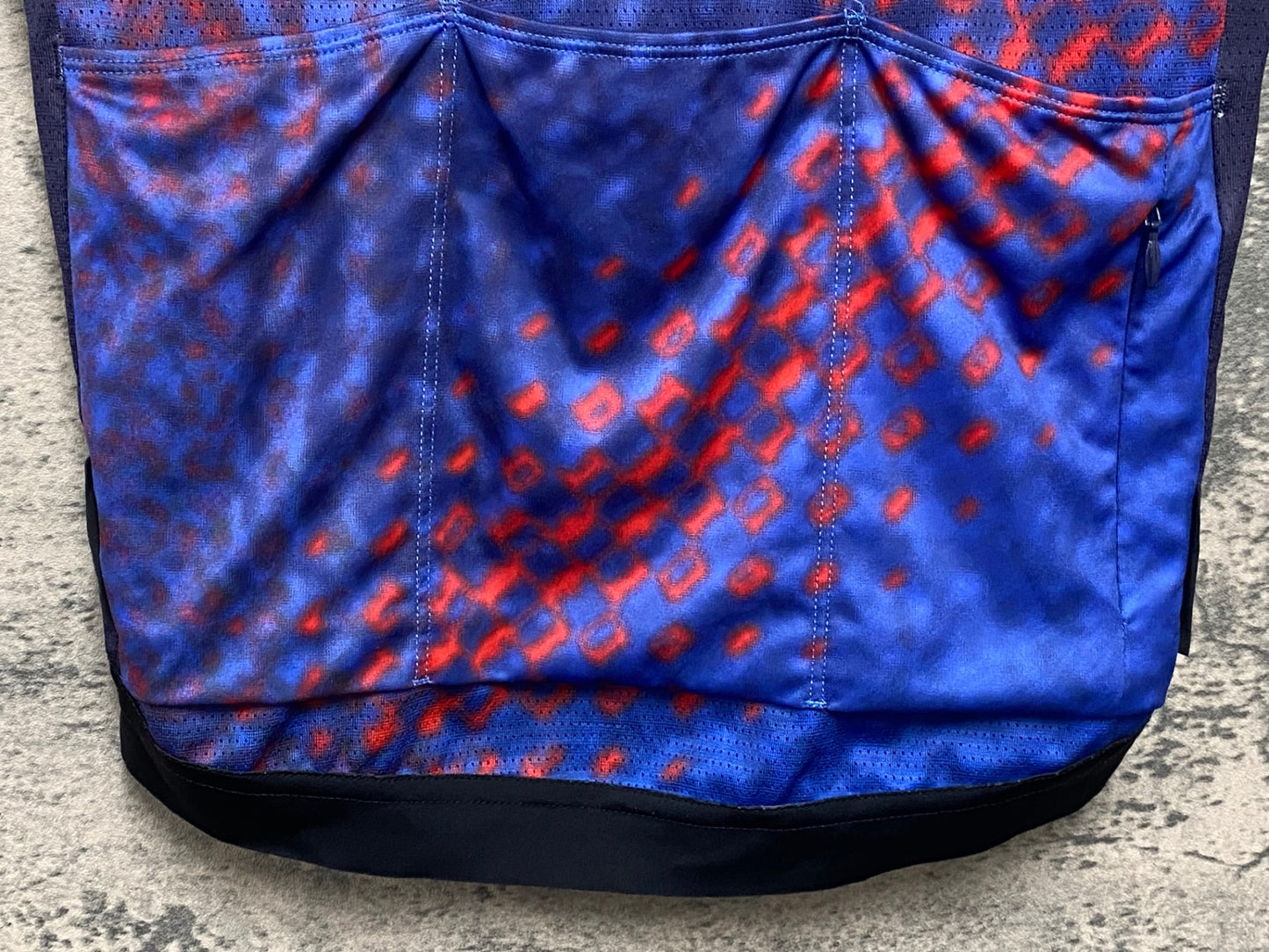 JB367 dhb 半袖 サイクルジャージ 紺 S