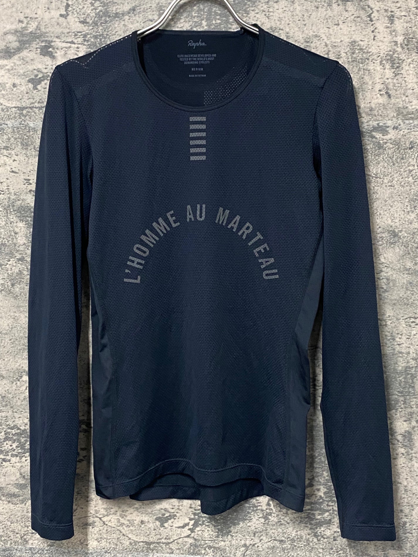 JC617 ラファ Rapha PRO TEAM BASE LAYER LONG SLEEVE 長袖 ベースレイヤー 黒 M